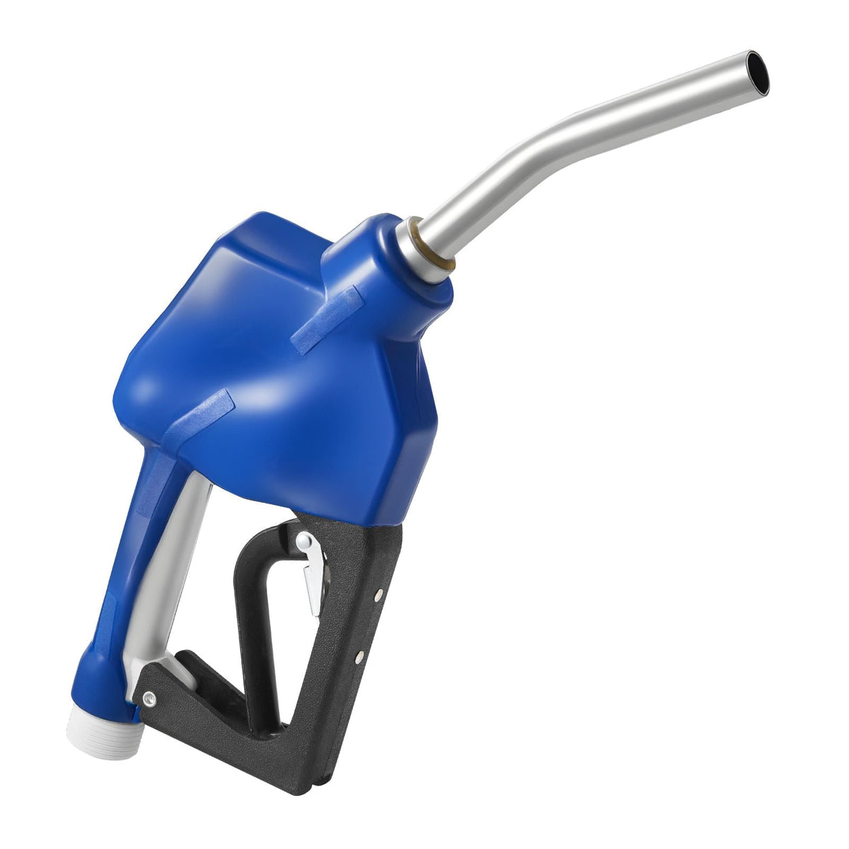 3/4-Inch Barb Diesel Exhaust Fluid Nozzle, Max Flow Rate 11.6 GPM, Auto Shut Off Dispenser Nozzle with 3-Speed Trigger Lock & 3/4-Inch (OD=19 mm) Spout, Used for Urea, Industrial Fluids, Blue