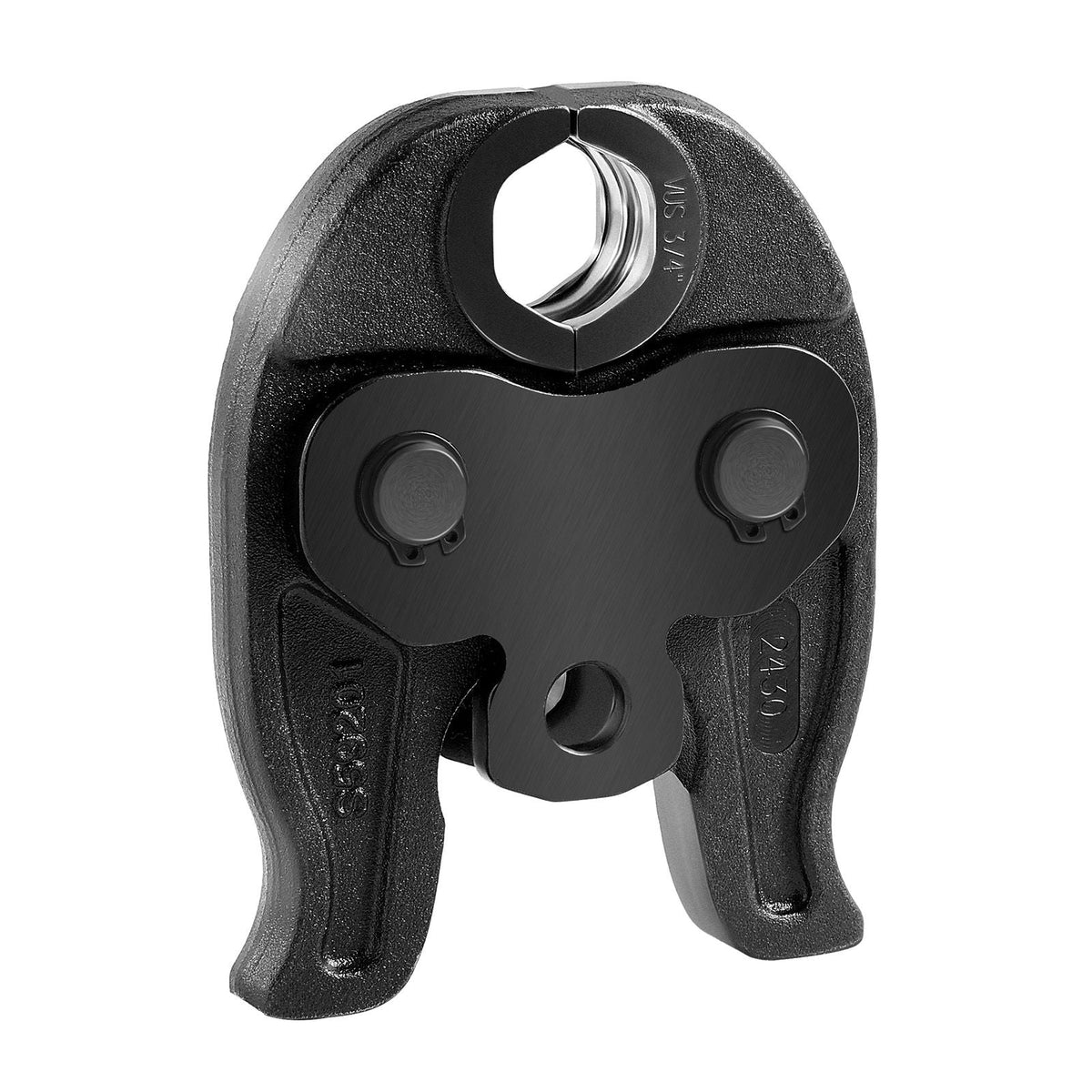 3/4" ProPress Jaw for Compact Series Press Tools, 52 HRC Hardened Steel Pressing Jaw - Compatible with 24KN Press Tools for Copper Pipes Connections