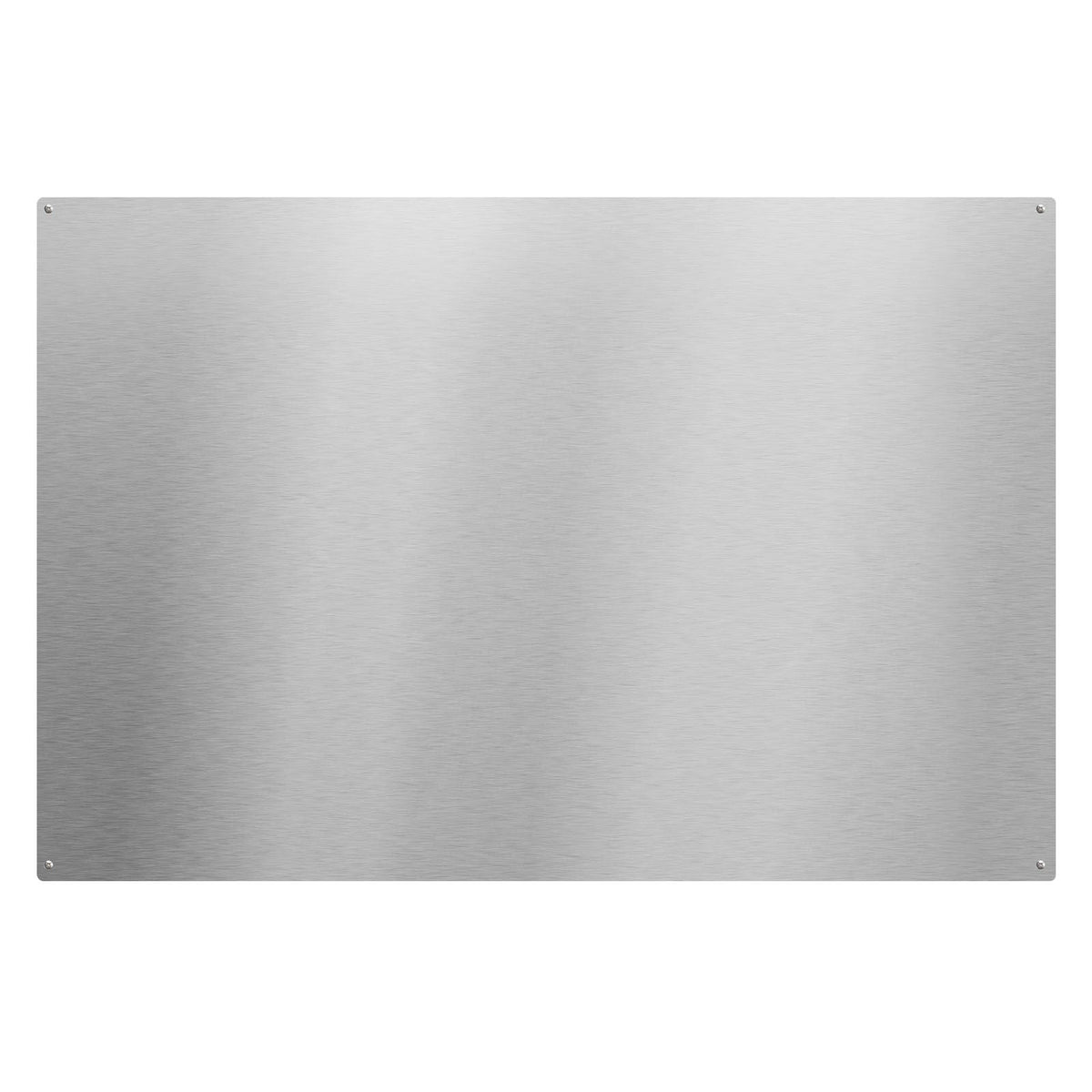 36" x 24" Stainless Steel Backsplash for Stove, Ultra Flat Splatter Guard, Wall Shield Range Hood Backsplash, Easy Clean Kitchen Wall Metal Panel, Pre-Drilled Holes for Easy Installation, Silver