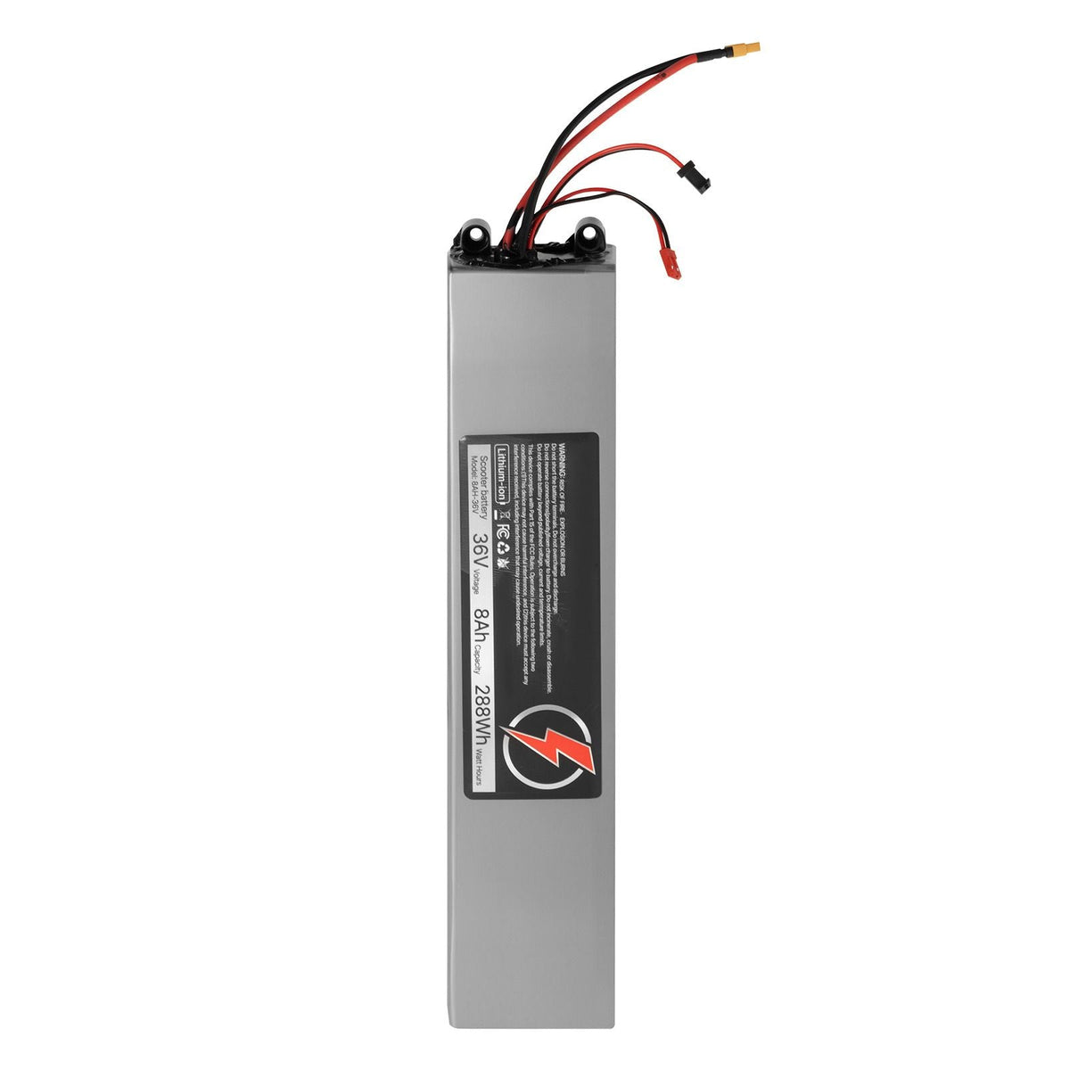 36V Scooter Battery Pack, 8Ah, 8000mAh Lithium Battery Replacement with 30A BMS, Charger, 500+ Cycles, Compatible with 1440W Motors, for Imitation M365 Electric Scooters, Without Communication