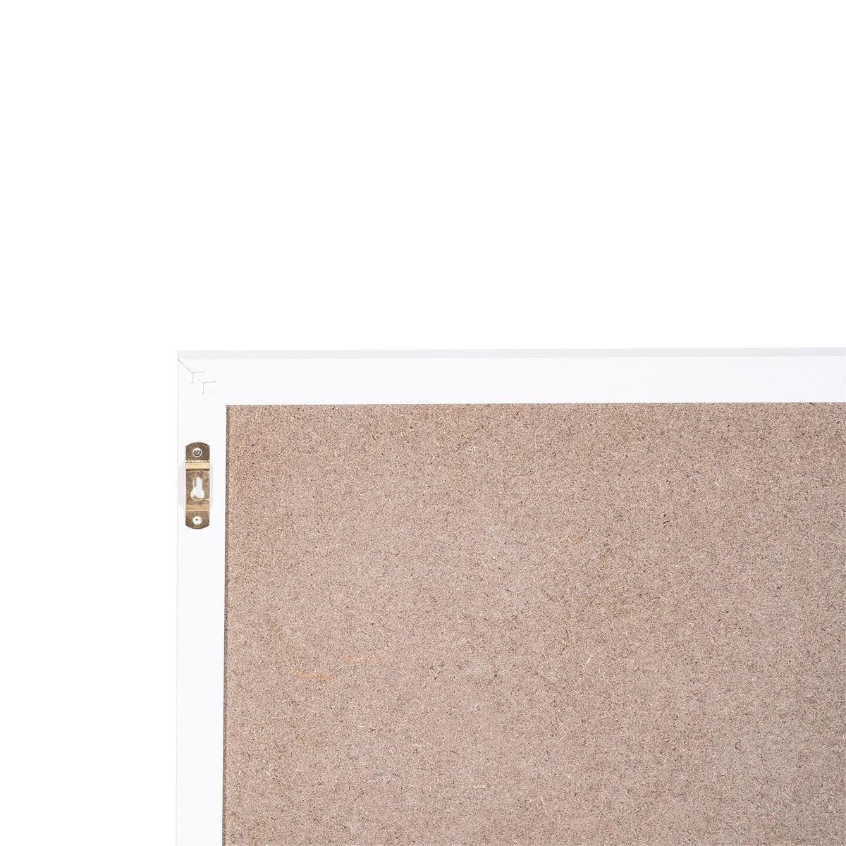 36"x24" White Cork Board with Linen Surface – Stylish Wall-Mounted Bulletin Board for Home, School, Office – Elegant & Functional Noticeboard
