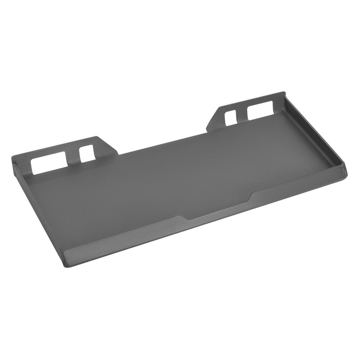 3/8 in Skid Steer Mount Plate, Universal Quick Attach Mount Plate, Easy to Bolt, 7000lbs Load Capacity, Heavy Duty Steel Loader Plates Compatible with Kubota Bobcat Skid Steers & Tractors