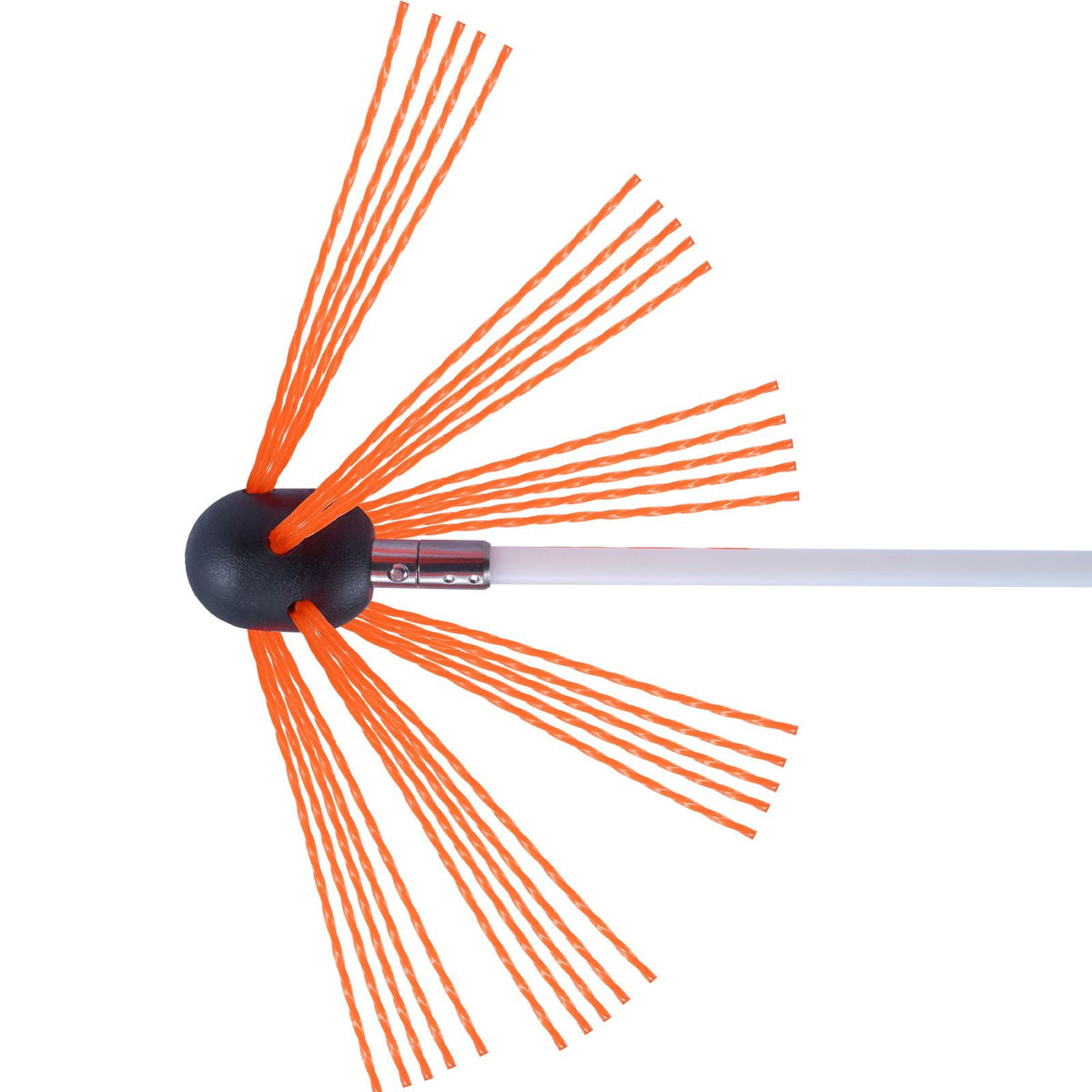 39 Feet Chimney Sweep Kit, w/ 12 Reinforced Nylon Flexible Rods, Ergonomic Chimney Cleaning Brush, 360-Degree Brush Chimney Cleaner, Rich Accessories for Fireplace Flue Home Use Fits most Pipes