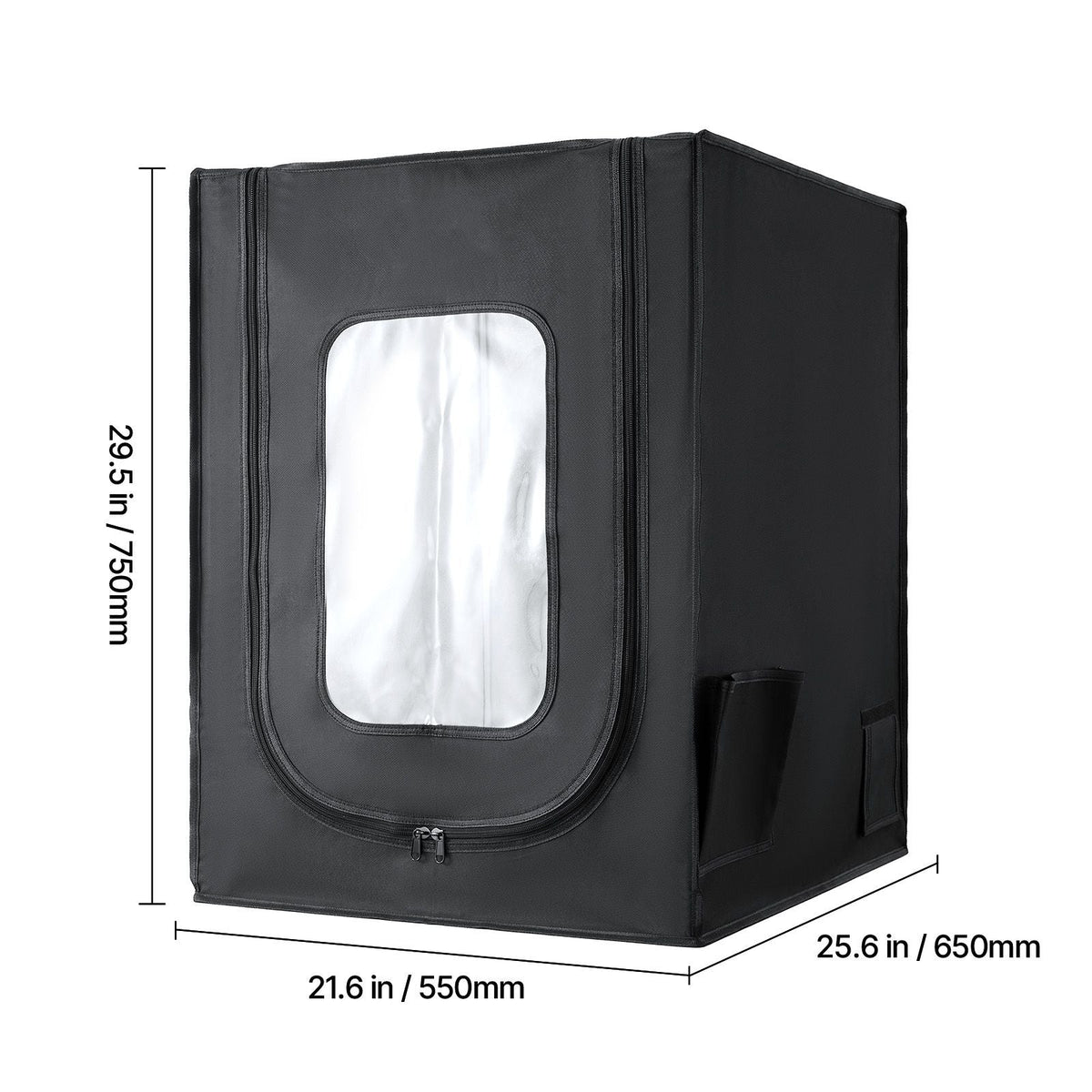 3D Printer Enclosure, Dustproof Waterproof Oxford Cloth 3D Printer Tent, Constant Temperature Protective Case with LED Lighting, Compatible with Creality/ELEGOO/Anycubic Multiple Popular Models