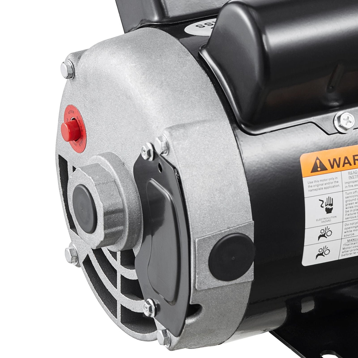 3HP Air Compressor Electric Motor, 230V 15.5 Amps, 56 Frame 3450RPM, 5/8" Keyed Shaft, 1.88" Shaft Length, Single Phase, CW/CCW Rotation (Factory Setting is CCW)