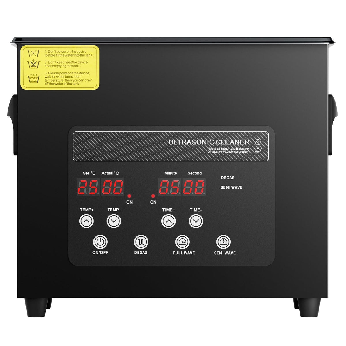 3L Ultra Sonic Cleaner, 120W Digital Ultrasonic Cleaning Machine with Gentle Mode & Upgraded Degassing, 40kHz Ultrasound Cleaner Machine with Heater & Timer for Jewelry, Glasses, Tools Retainer