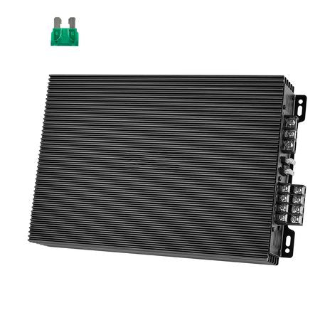 4 Channel Car Audio Amplifier 2 Ohm Stable Bridgeable Class A/B Full Range Amp Max Power 4 x 200W @ 4 Ohm / 4 x 400W @ 2 Ohm for Car SUV Truck Off-Road