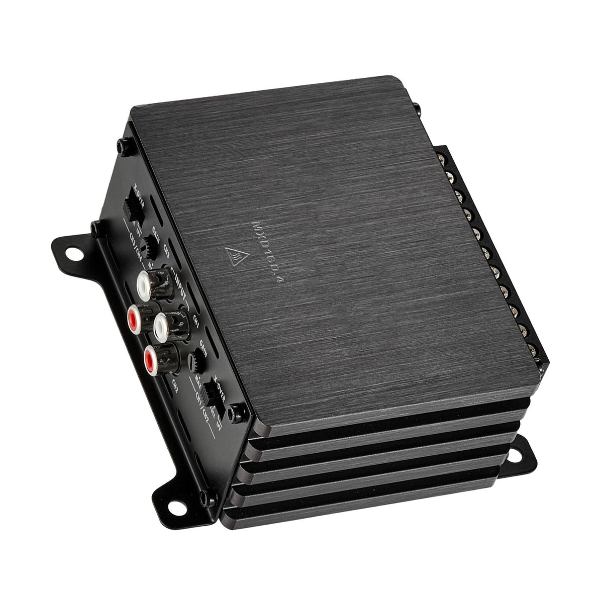 4 Channel Car Audio Amplifier 2 Ohm Stable Bridgeable Class D Full Range Amp Max Power 4 x 110W @ 4 Ohm / 4 x 160W @ 2 Ohm for Car SUV Truck Off-Road