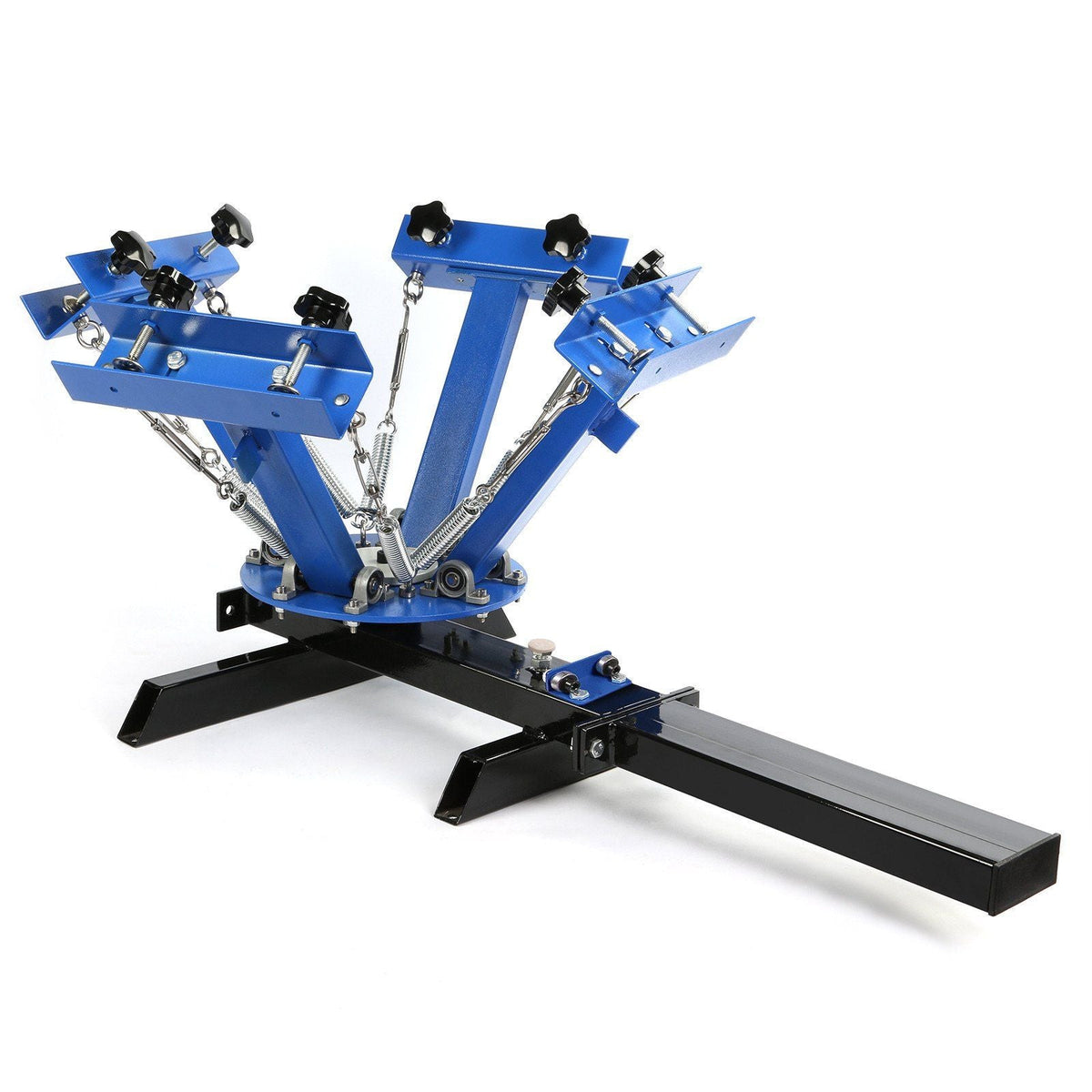 4 Color 1 Station Silk Screen Printing Kit Press Machine Flash Dryer Separated Electrical Control Box