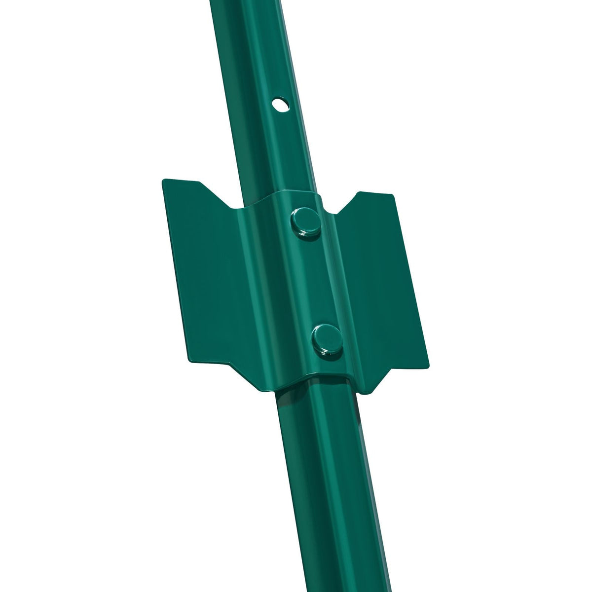 4 Feet Fence Post 10 Pack T-Post Heavy Duty Metal Fence Posts Green