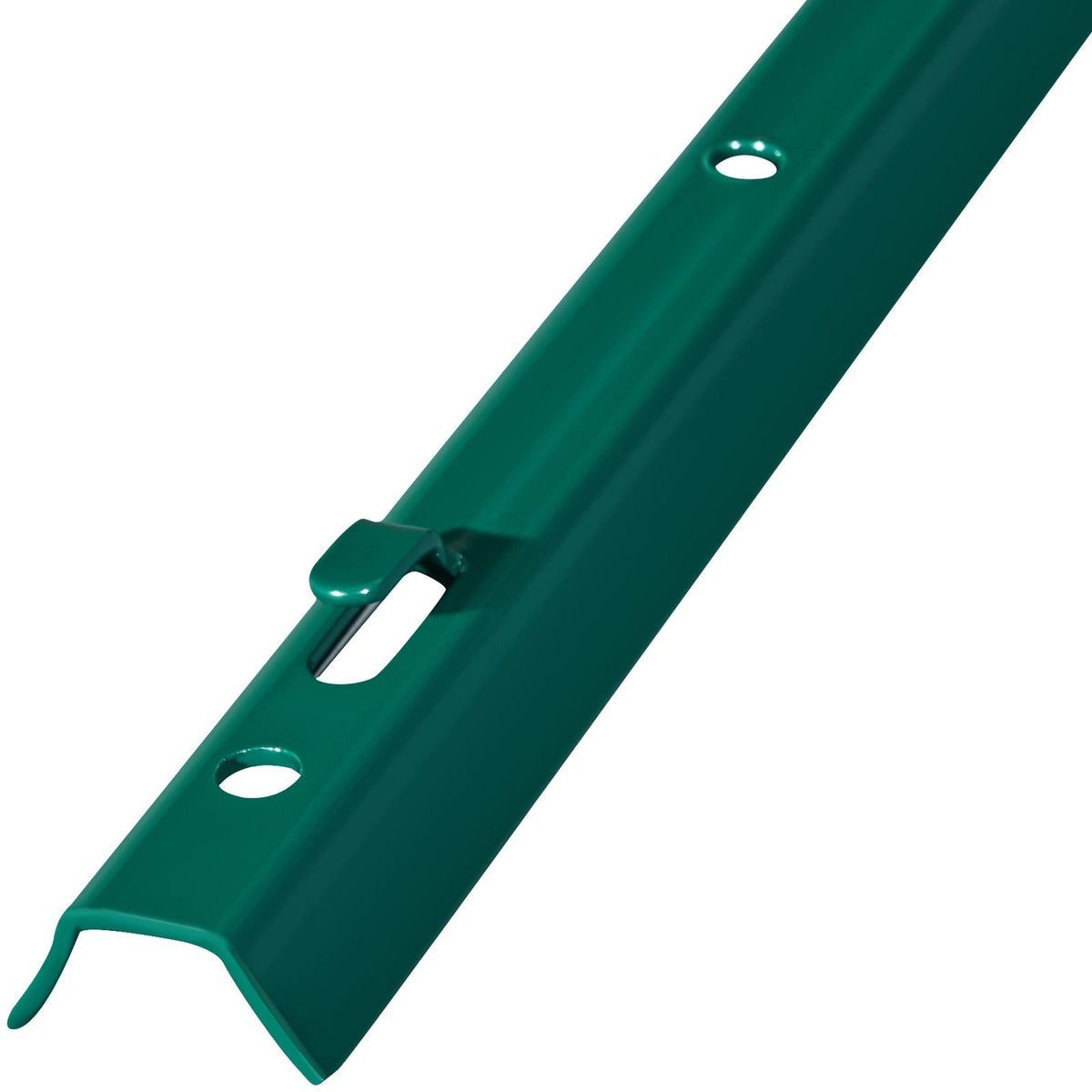 4 Feet Fence Post 10 Pack T-Post Heavy Duty Metal Fence Posts Green