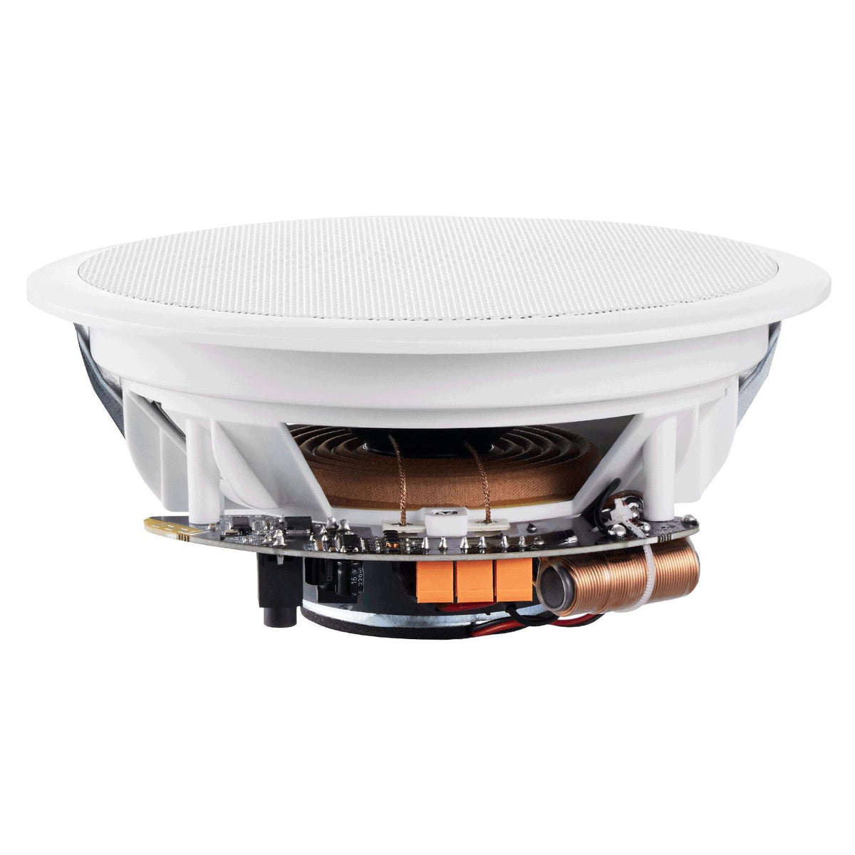 4 PCs 6.5'' Bluetooth in Ceiling Speakers, 150W, Flush Mount Ceiling & in-Wall Speaker System with 8ΩImpedance 89dB Sensitivity, for Home Kitchen Living Room Bedroom or Covered Outdoor Porches
