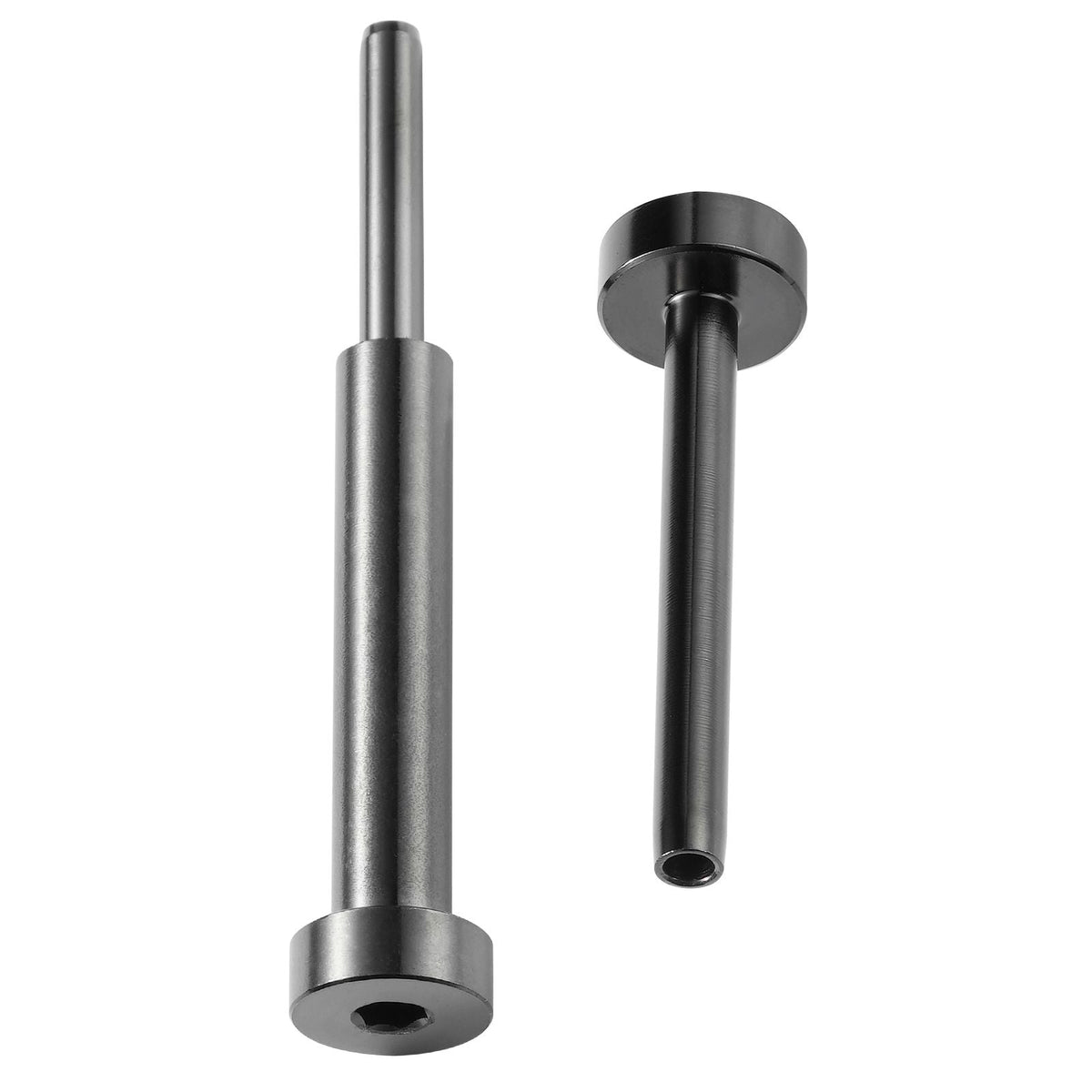 40 Pack Invisible Cable Railing kit, T316 Stainless Steel 1/8" Invisible Receiver and Swage Stud End for Cable Railing, Swage Tensioner 1/8" for Wood/Metal Post, Cable Railing Hardware, Black