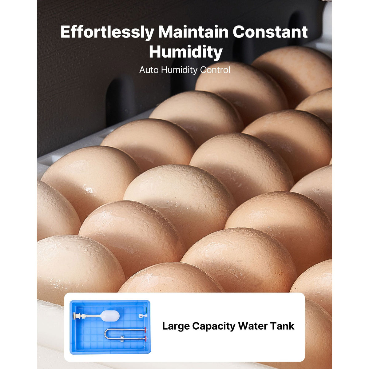 400 Egg Incubator, Poultry Incubator Cabinet with Automatic Eggs Turning, Temperature & Humidity Control, Heating & Cooling Egg Hatcher, Commercial Incubators for Hatching Chicks Ducks Goose