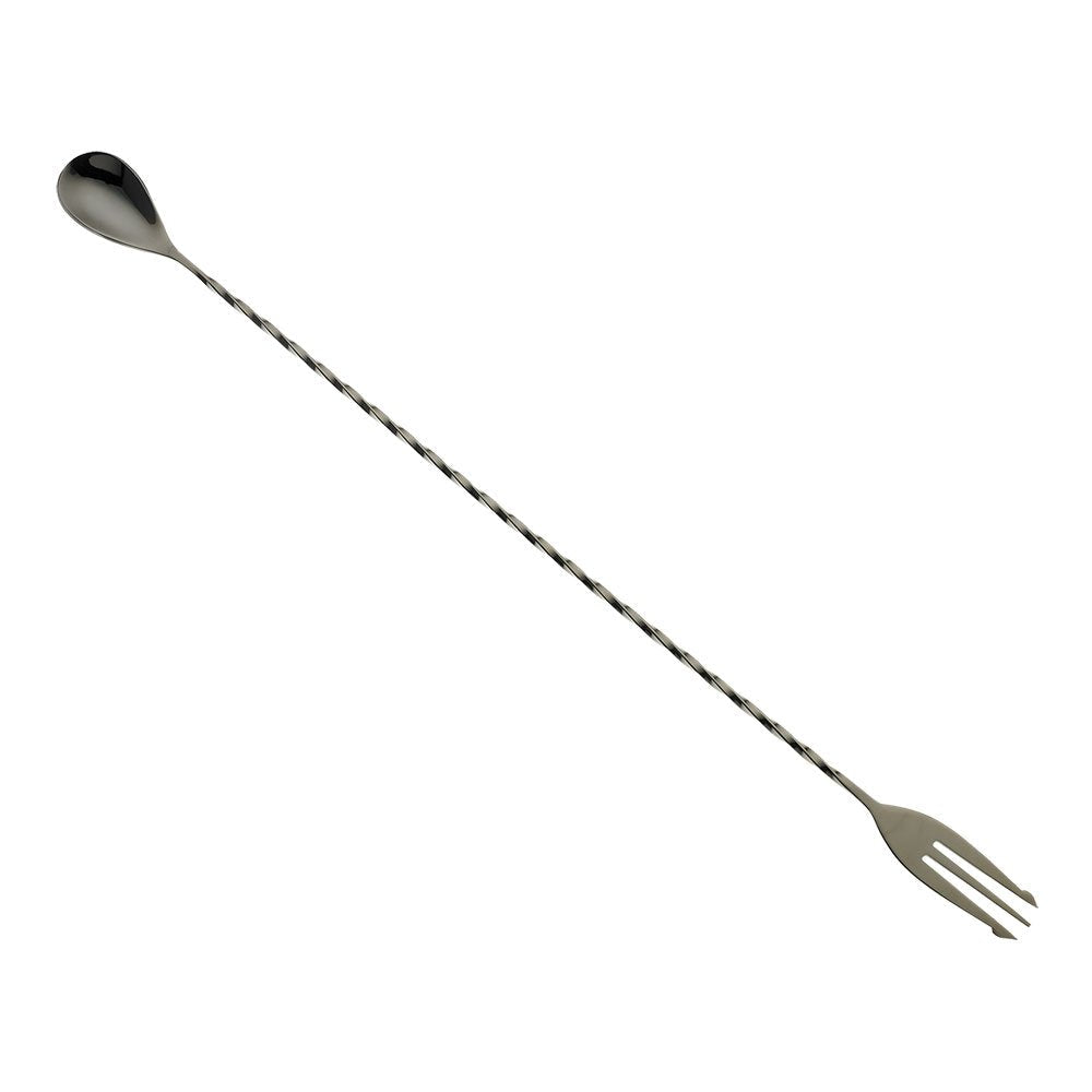 Barfly Bar Spoon, Standard 17 1/8" (43.5 Cm), Gun Metal Black