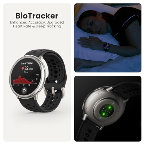 Amazfit Active 2 Sport Smart Watch Fitness Tracker for Android and iPhone, 44mm, 10 Day Battery, Water Resistant, GPS Maps, Sleep Monitor, 160+ Workout Modes, 400 Face Styles, Silicone Strap, Free App