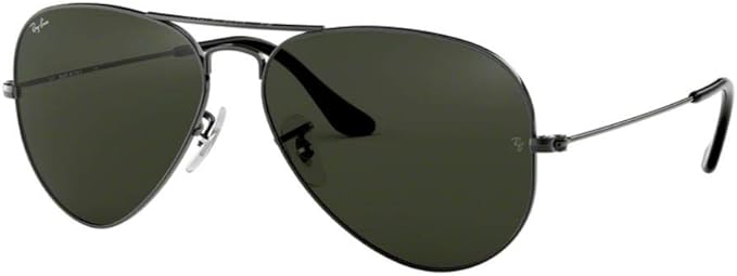 Ray-Ban RB3025 Metal Aviator Sunglasses For Men For Women +BUNDLE with ACCESSORY EYEWEAR KIT