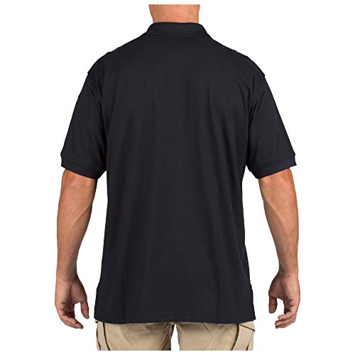 5.11 Tactical Men's Jersey Knit Short Sleeve Shirt, Wrinkle-Resistant Cotton, Pen Pocket, Style 71182