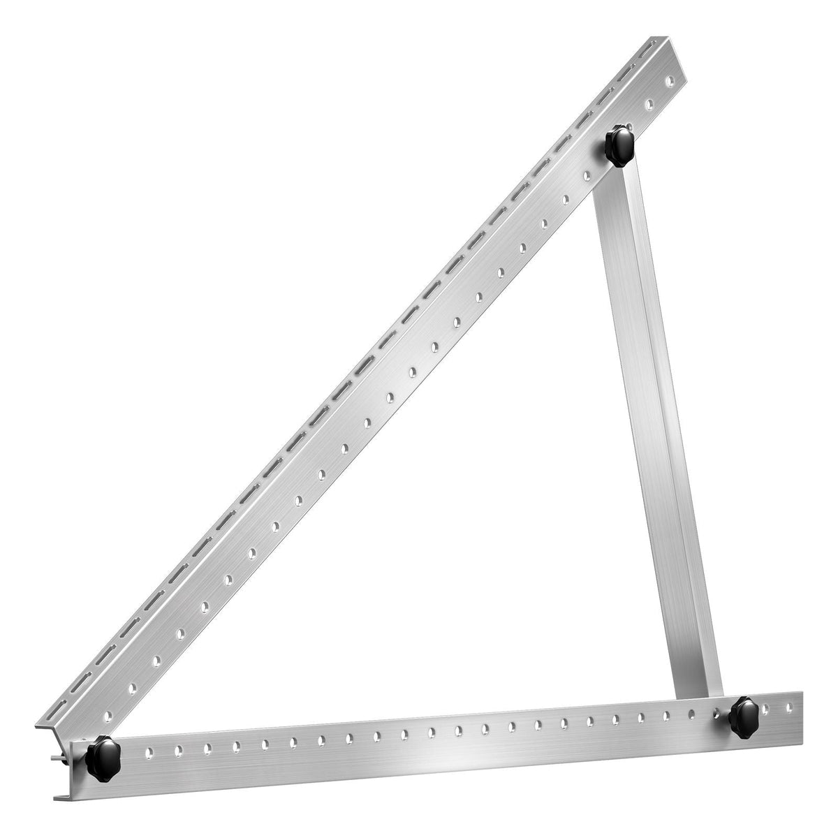 41-Inch Solar Panel Mounting Brackets, 0 to 90° Adjustable Tilt Mount Brackets Support 100-300W Solar Panels, Lightweight Aluminum Brackets with Folding Tilt Legs for RV, Roof, Boat, Off-Grid