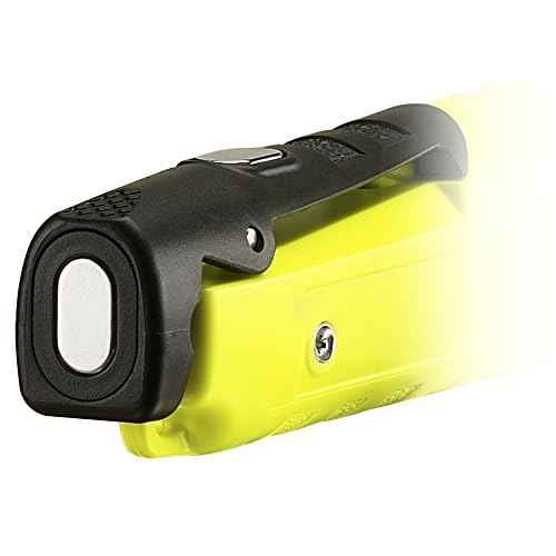 Streamlight 68793 Dualie 275-Lumen Multi-Functional Intrinsically Safe Rechargeable Flashlight with Magnetic Clip and 120V/100V AC Charger, Yellow