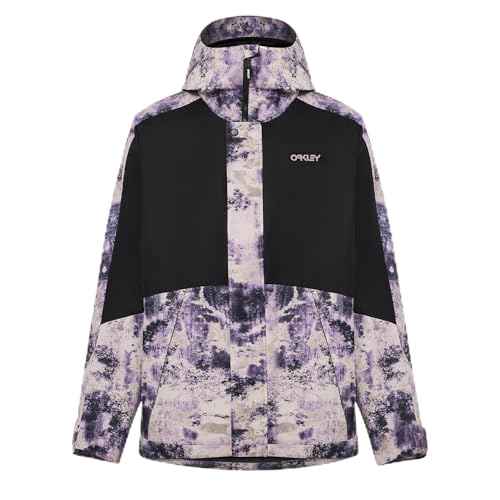 Oakley Men's Range Recycled Jacket 2.0, Oxidation Print Lilac, XX-Large