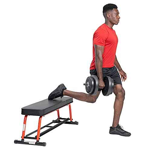Sunny Health & Fitness Weight Bench for Heavy Duty Workouts, Exercise, Strength Training, Lifting and Home Gyms