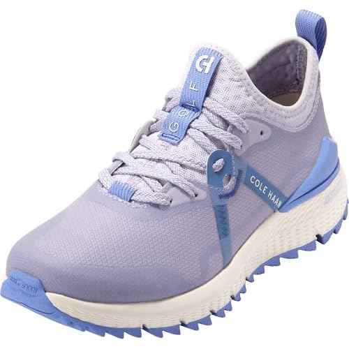 Cole Haan Zerogrand Overtake Golf Water Resistant, Thistle/Persian Jewel/Ivory, 6.5-C US