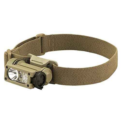 Streamlight 14510 Sidewinder 55-Lumens Compact II Military Flashlight with Helmet Mount in Box, Coyote