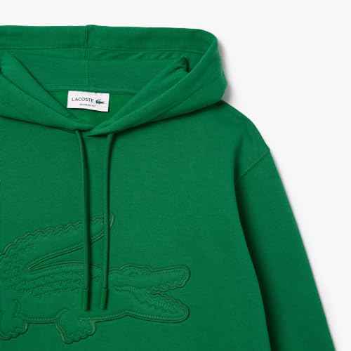 Lacoste Men's Puffed Croc Hooded Sweatshirt
