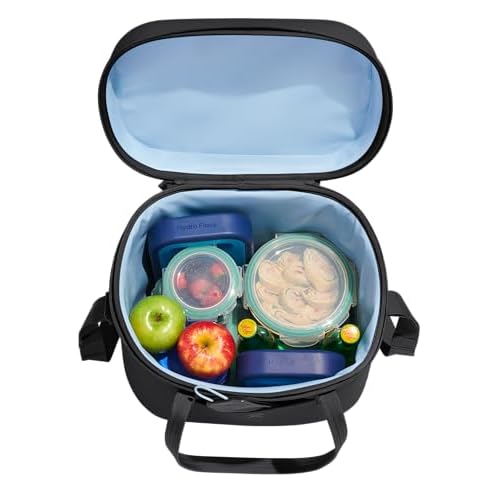 Hydro Flask Cooler Bag for Beach, Beverages and Travel - Insulated Soft Lunch Bag - 20 L Capacity in Black