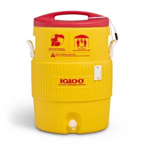 Igloo Sports Cooler | Insulated Beverage Dispenser with Spout |Portable Handwashing Station