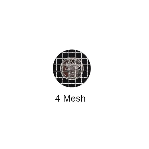 1pc Mesh Filtration Wire Screen, 4 Mesh Size 7.5-100cm Weave Wire Mesh Sheet