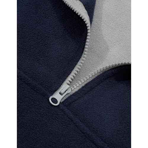 Aelfric Eden Quarter Zip Sweatshirt Mens Oversized Sweatshirts Contrast Color Zipper Fleece Pullover