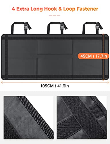 Oasser Car Storage Organizer New Version, Hanging Trunk Organizer with 10 Different Functional Storage Bags for SUV Truck MPV VAN - size: New version-Large
