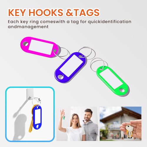 138 Position Key Organizer with Combination Lock, Waterproof Fireproof Zippered Key Case, Key Holder Box for Rental Management Real Estate Sales Hotel Executives