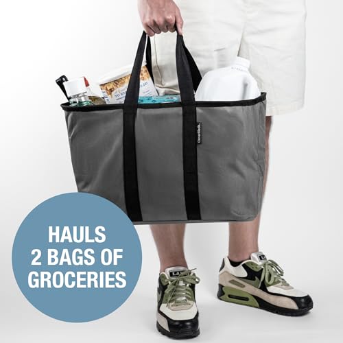 CleverMade Unisex Ecobasket - color: Gray, size: 30L - 1 Pack