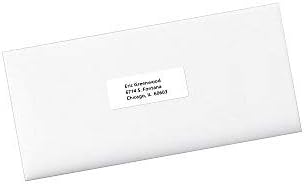 Avery EcoFriendly Recycled Address Labels, 1" x 2-5/8", White, Permanent Label Adhesive, 750 Printable Labels (48160)