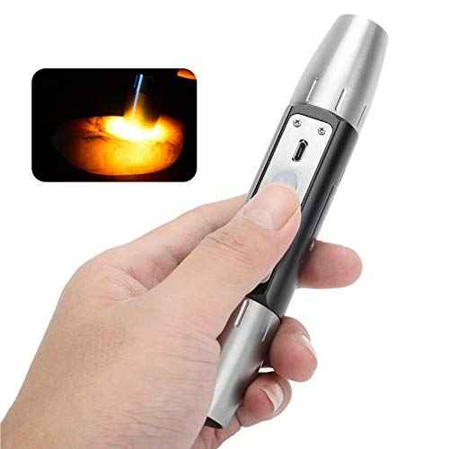 Jade Appraisal Light Detector Lamp, Super Bright DX6 USB Rechargeable Quad LEDs Expert Jade Appraisal Flashlight for Jewelry Appraisal Gemstones Diamond