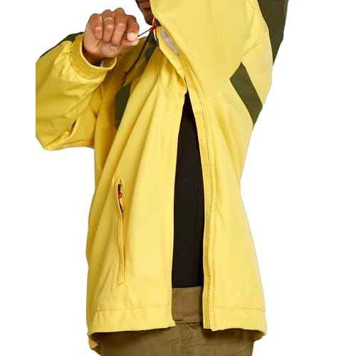 Volcom mens Arthur Longo 20k Pullover Anarok Hooded Snowboard Jacket