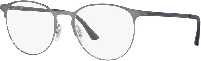 Ray-Ban Unisex Rx6375 Round Prescription Eyeglass Frames