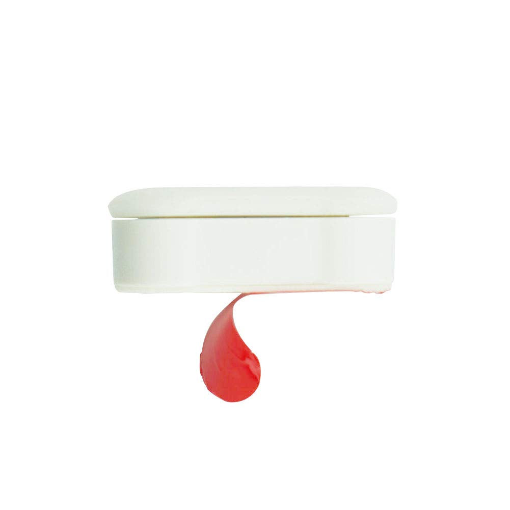 Toilet Seat Bumper for Bidet Attachment with Strong Adhesive White 4PACK
