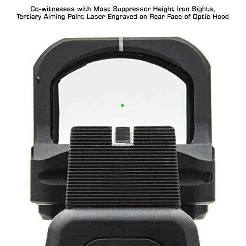 UTG¢ç OP3 Micro, Green 4.0 MOA Single Dot, Adaptive Base