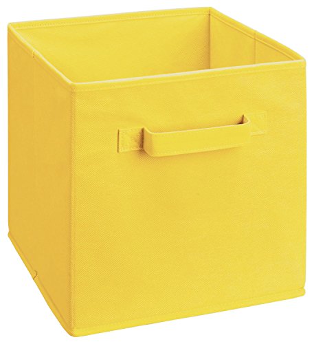 ClosetMaid 1833 Cubeicals Fabric Drawer, Lemon - color: Lemon, size: 1-Pack, style: 1-Pack