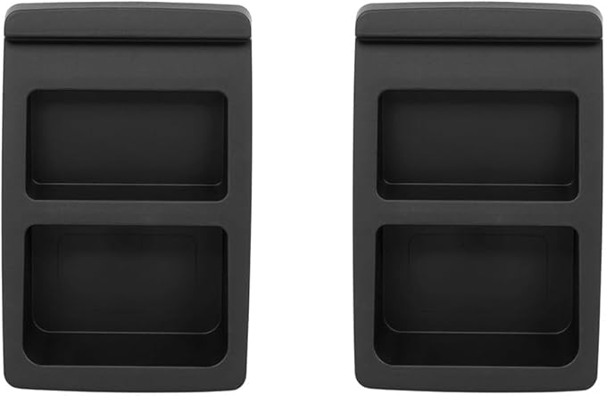 Monoprice Tilted Wedge Desktop Speaker Stands (Pair) for Small Sized Speakers, Anti-Vibration, 15 Degrees of Tilt, for Bookshelf Speakers and Studio Monitors