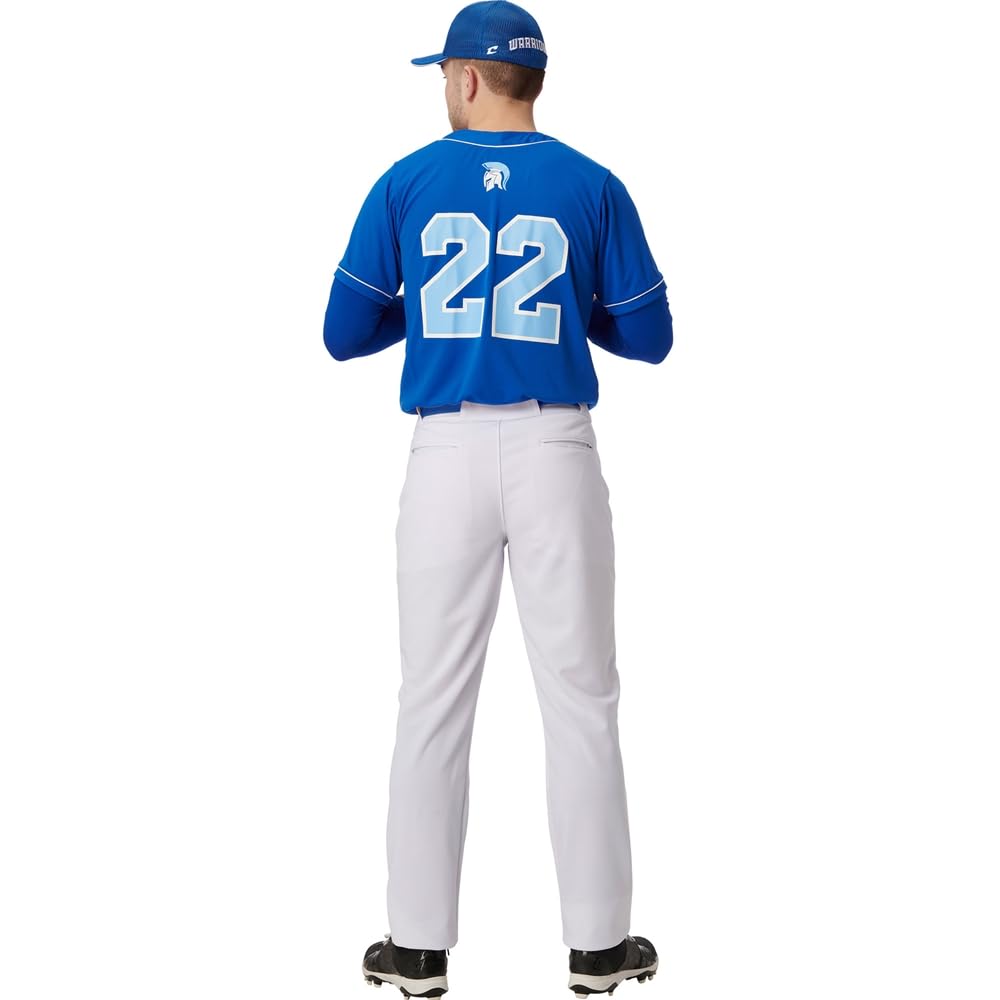 Champro Triple Crown 2.0 Tapered Bottom Baseball Pants, Youth X-Large, Black