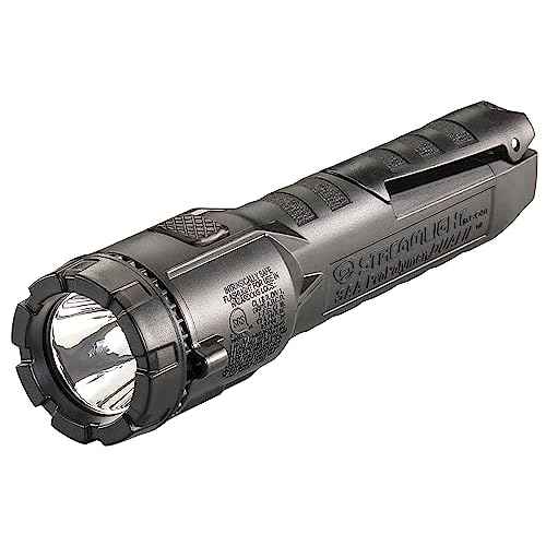 Streamlight 68752 Dualie 3AA 140-Lumen Intrinsically Safe Industrial Flashlight with Spot/Flood and 3 "AA Alkaline Batteries, Black