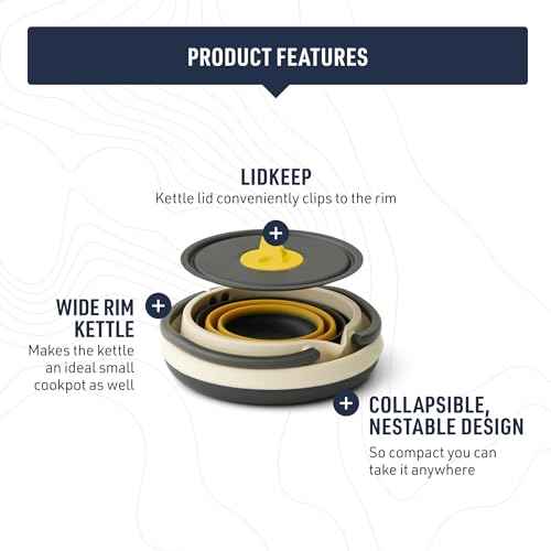 Sea to Summit Frontier Ultralight Collapsible Kettle Cook Set