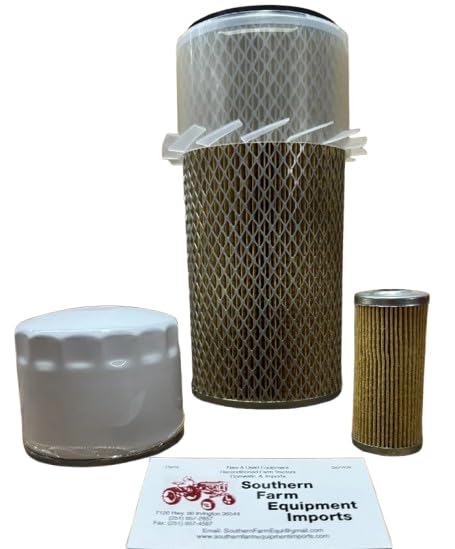 Complete Filter Kit Fits Yanmar Tractors YM2610, YM336D & More
