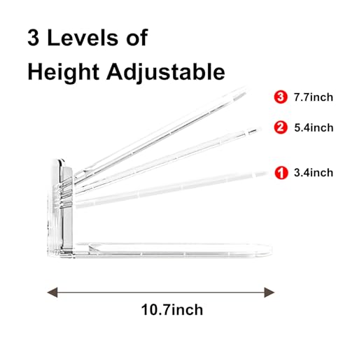 Shoe Slots Organizer for Closet6Pack Adjustable Shoe Stacker Organizer Storage Shoe Rack Space Saver Storage Shoe Holder Organization (Transparent) - size: 6PACK-Standard