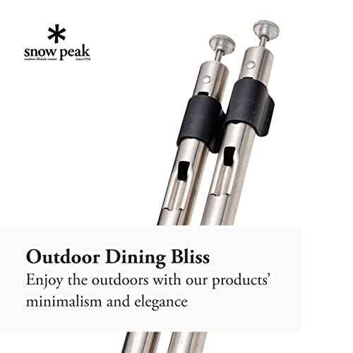 Snow Peak Iron Grill Table Height Adjuster